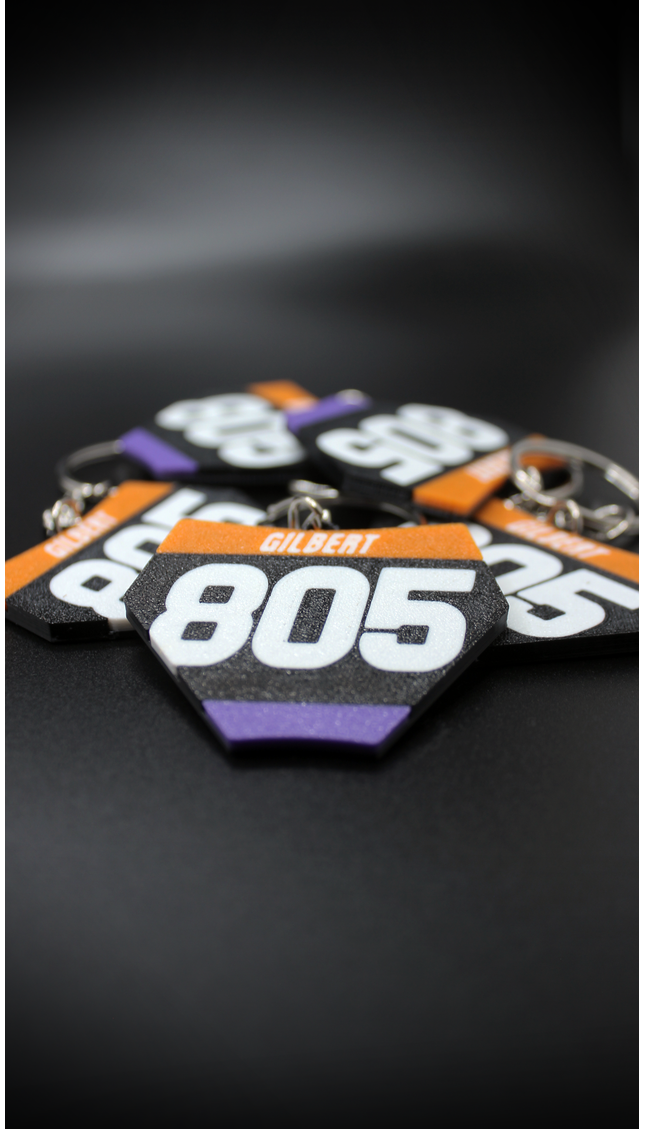 Custom MX Keychain (Pack of 5)